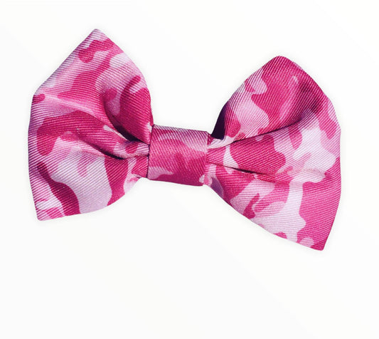 Pink Camo Bow